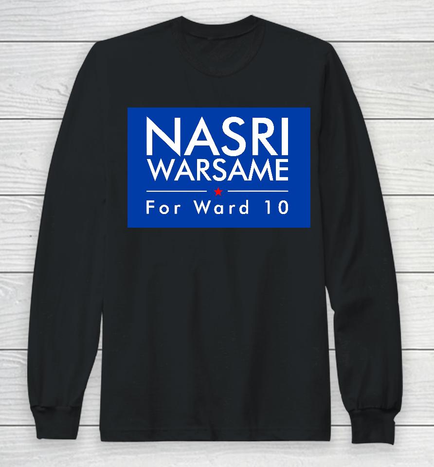 Dfl Nasri Warsame For Ward 10 Long Sleeve T-Shirt