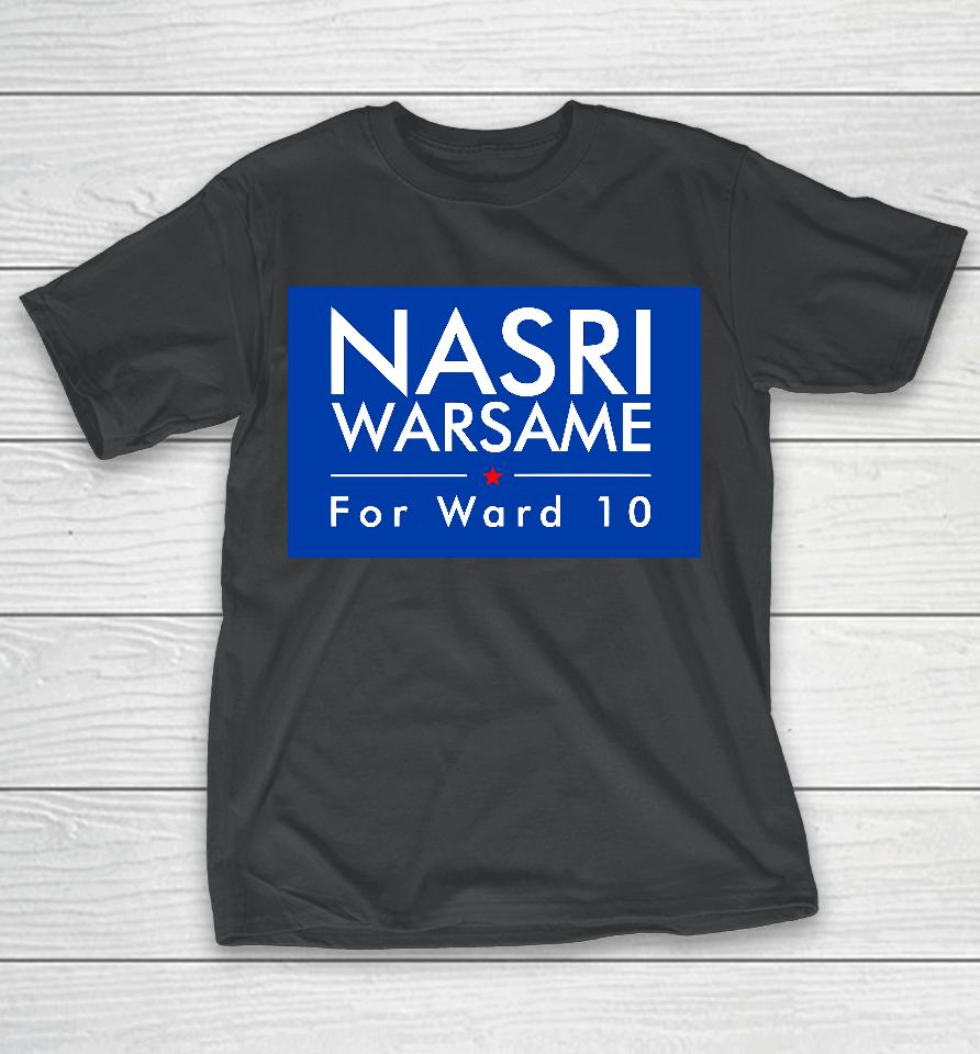 Dfl Nasri Warsame For Ward 10 T-Shirt