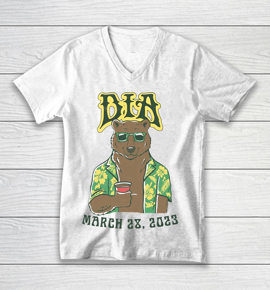 Dia Del Oso March 28 2023 Unisex V-Neck T-Shirt
