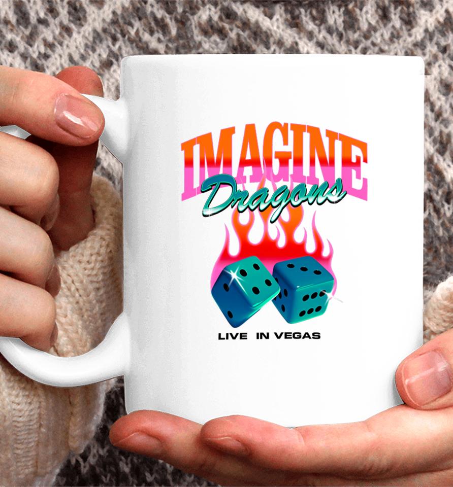 Dice Cube Imagine Dragons Live In Vegas Coffee Mug