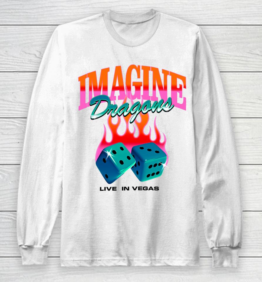Dice Cube Imagine Dragons Live In Vegas Long Sleeve T-Shirt