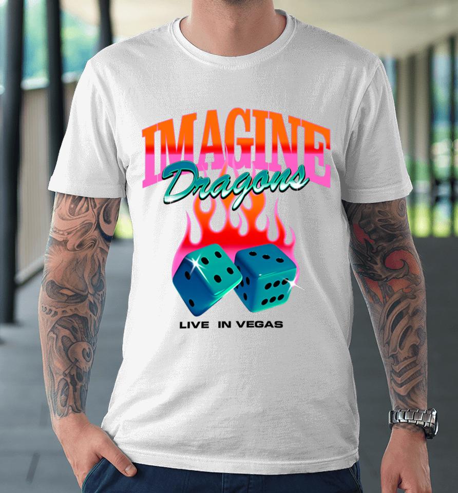 Dice Cube Imagine Dragons Live In Vegas Premium T-Shirt