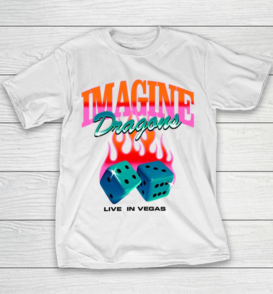 Dice Cube Imagine Dragons Live In Vegas Youth T-Shirt