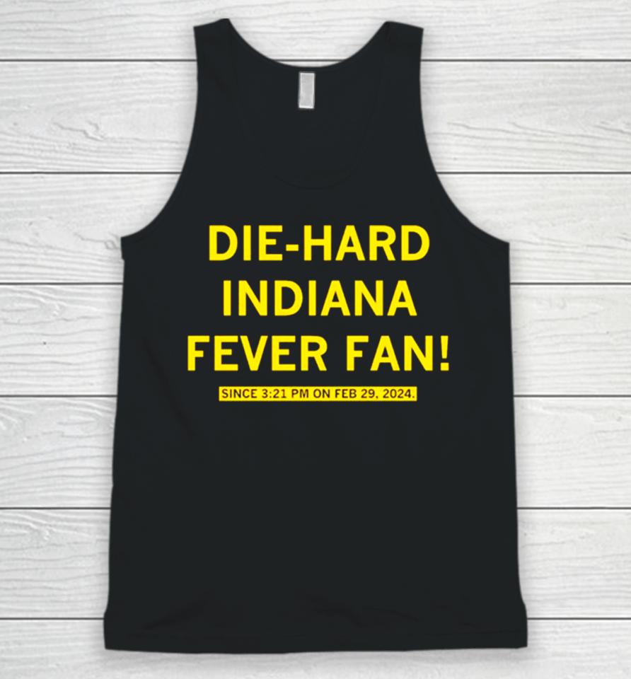 Die Hard Indiana Fever Fan Unisex Tank Top