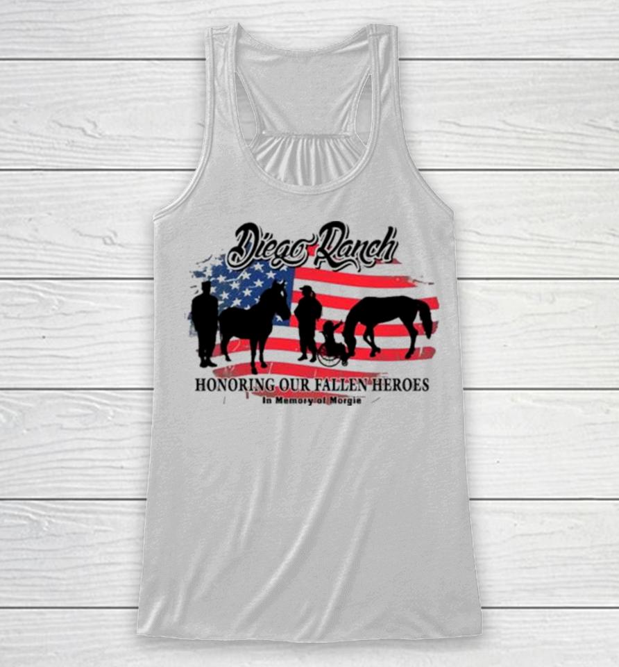 Diego Ranch Honoring Our Fallen Heroes Racerback Tank