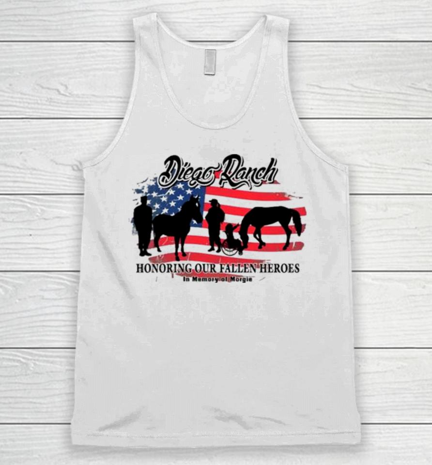 Diego Ranch Honoring Our Fallen Heroes Unisex Tank Top