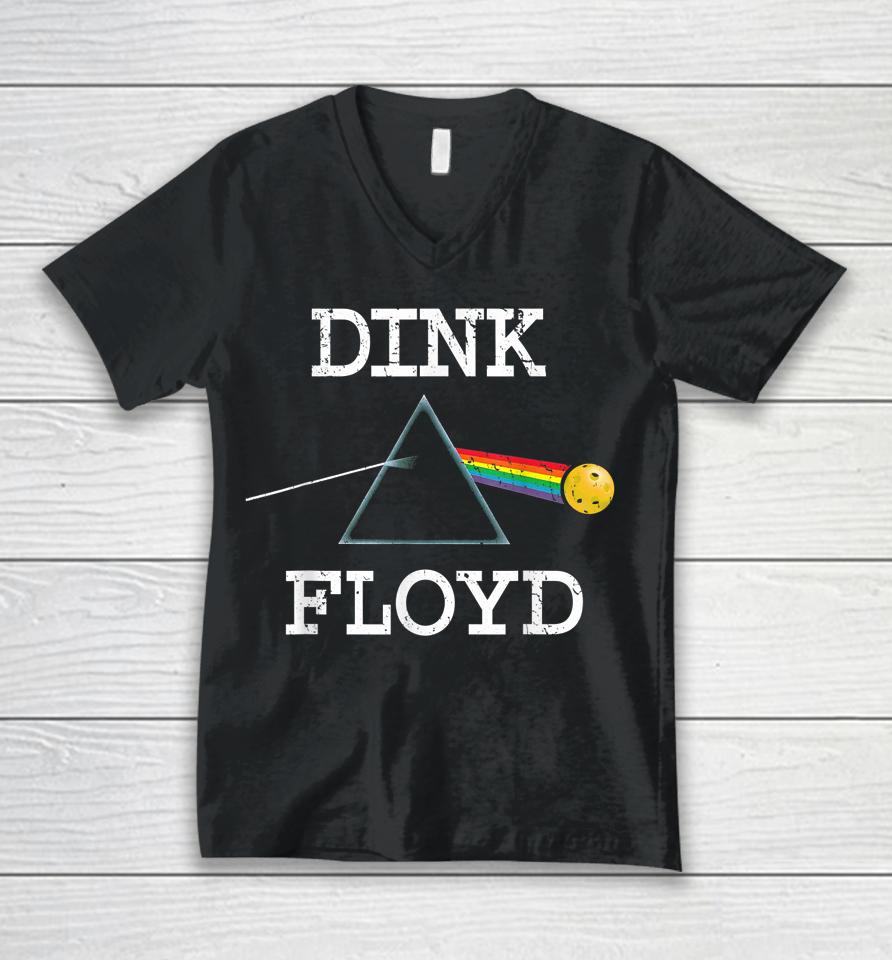 Dink Floyd Pickleball Vintage Unisex V-Neck T-Shirt