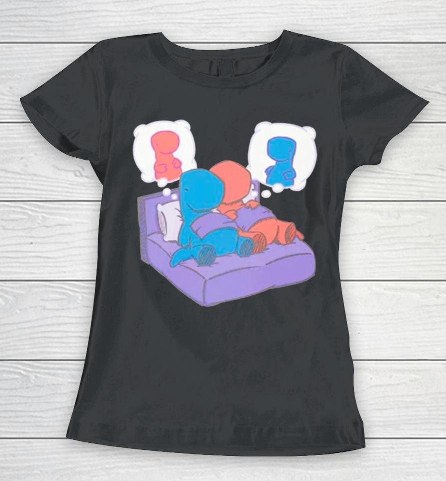 Dinosaur Sweet Dreams Women T-Shirt