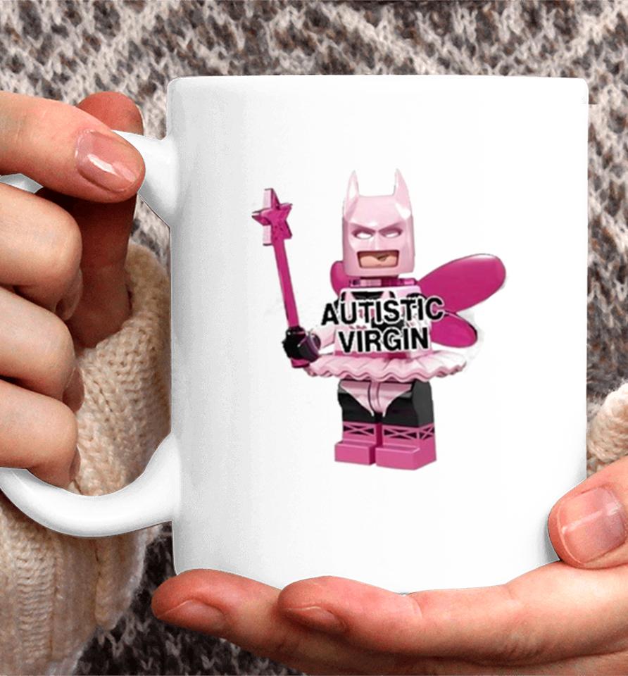 Dippy Autistic Virgin Batman Coffee Mug