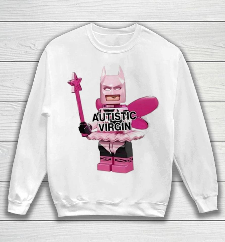 Dippy Autistic Virgin Batman Sweatshirt