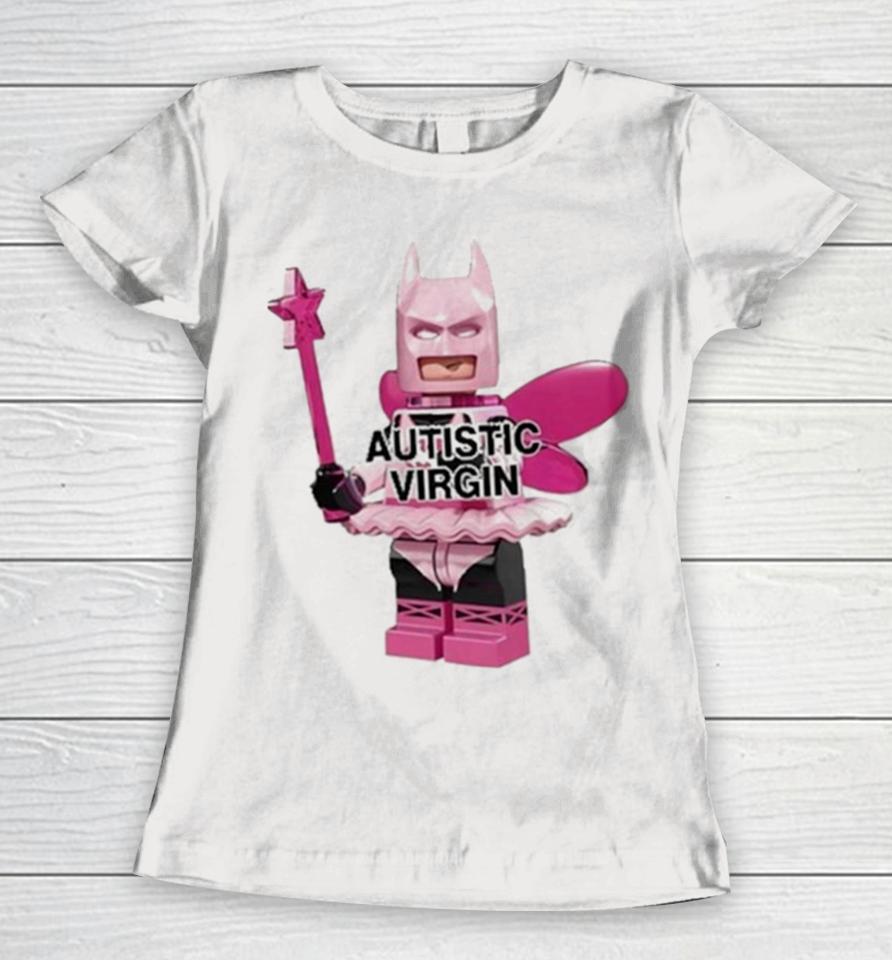 Dippy Autistic Virgin Batman Women T-Shirt