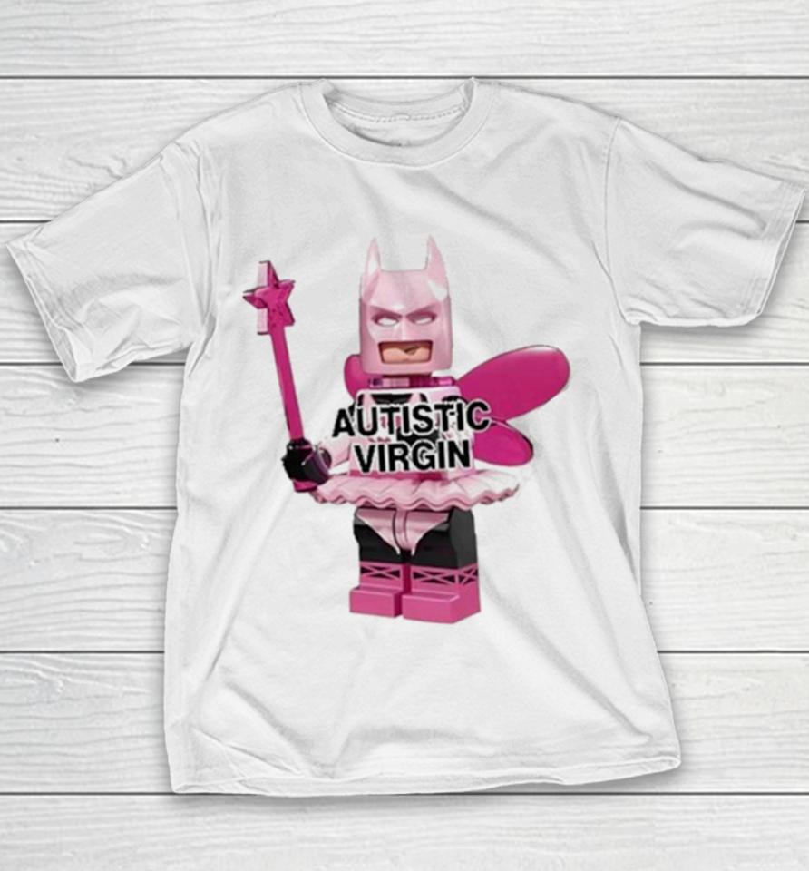 Dippy Autistic Virgin Batman Youth T-Shirt