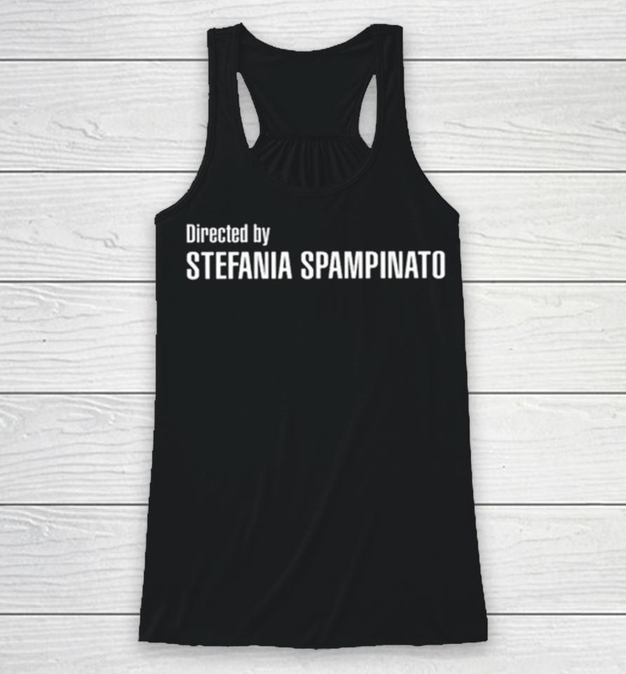 Directed By Stefania Spampinato Racerback Tank