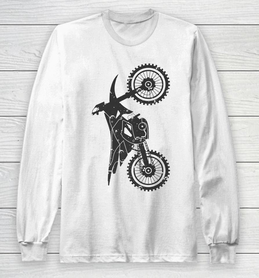 Dirt Bike Motocross Long Sleeve T-Shirt