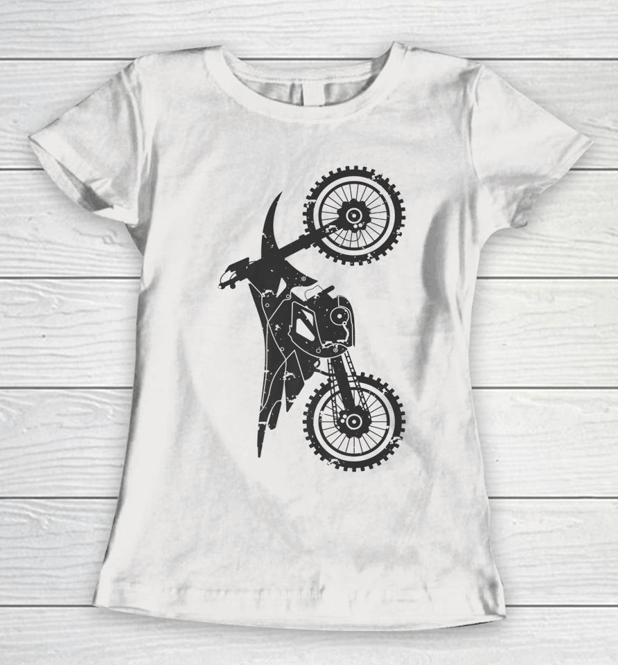 Dirt Bike Motocross Women T-Shirt