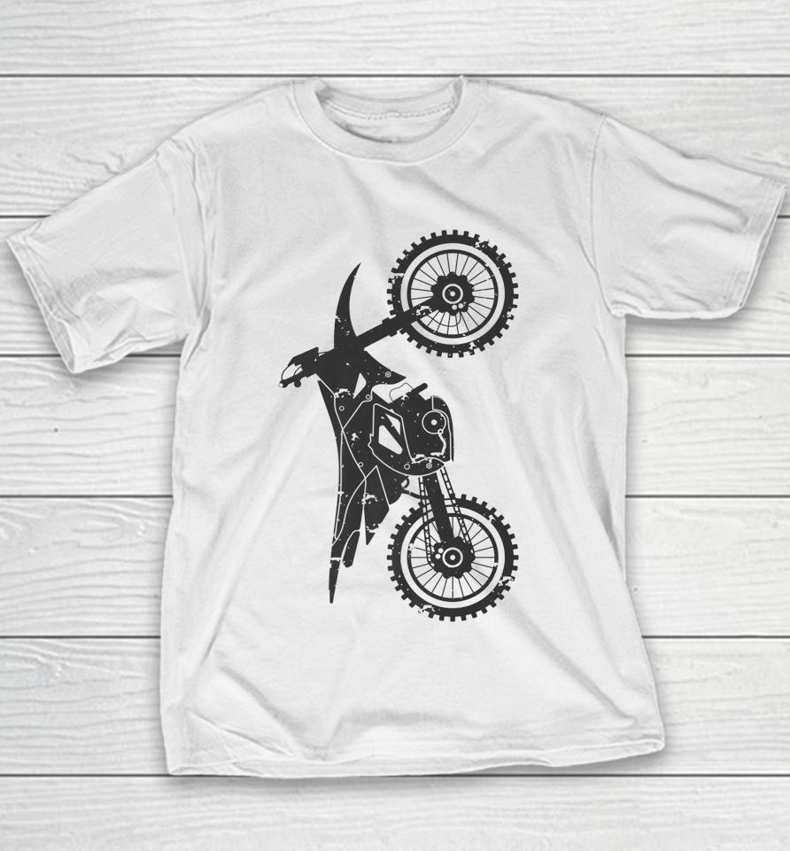 Dirt Bike Motocross Youth T-Shirt