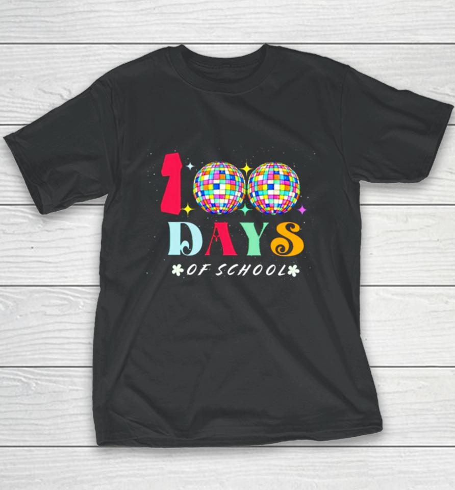 Disco 100 Days Of School Youth T-Shirt