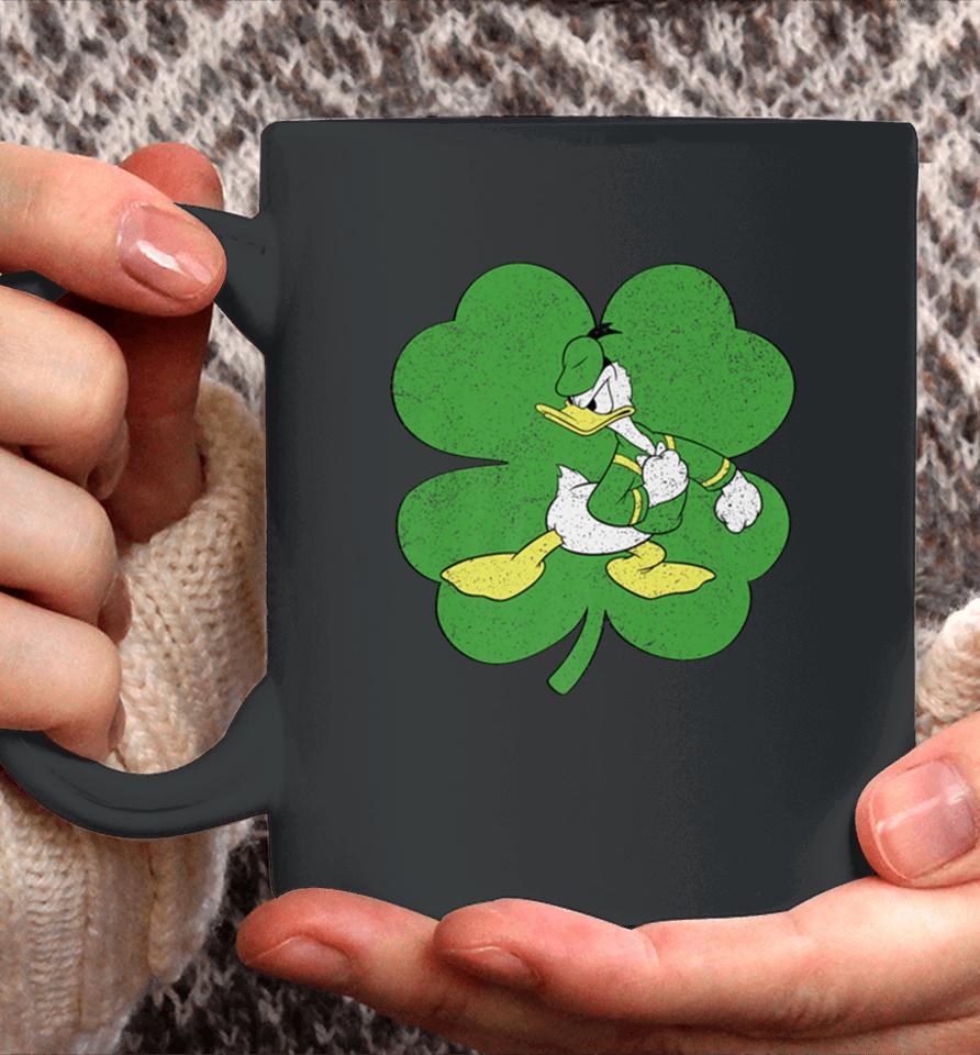 Disney Donald Duck Shamrock St Patrick’s Day Coffee Mug