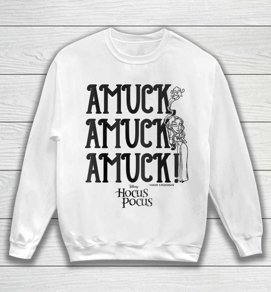 Disney Hocus Pocus Amuck Amuck Amuck Sweatshirt