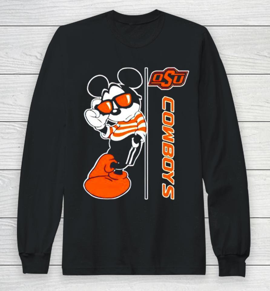 Disney Mickey Mouse Cowboys Football Long Sleeve T-Shirt