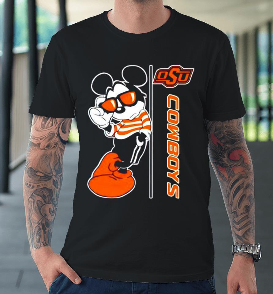 Disney Mickey Mouse Cowboys Football Premium T-Shirt