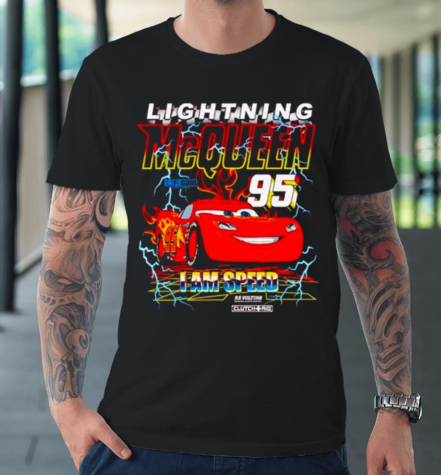 Disney Pixar Cars Lightning Mcqueen Premium T-Shirt