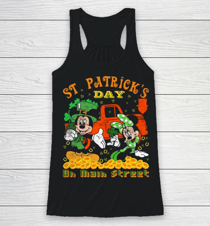 Disney St. Patrick’s Day On Main Street Racerback Tank