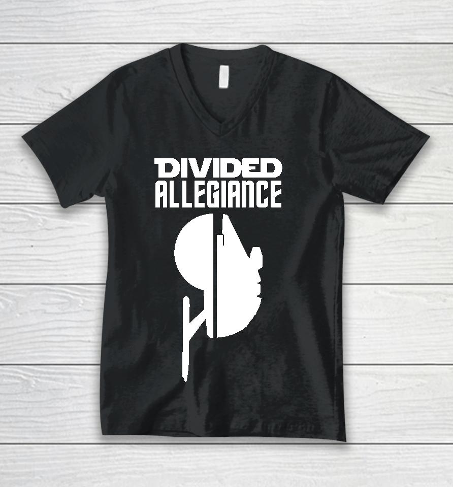 Divided Allegiance Unisex V-Neck T-Shirt