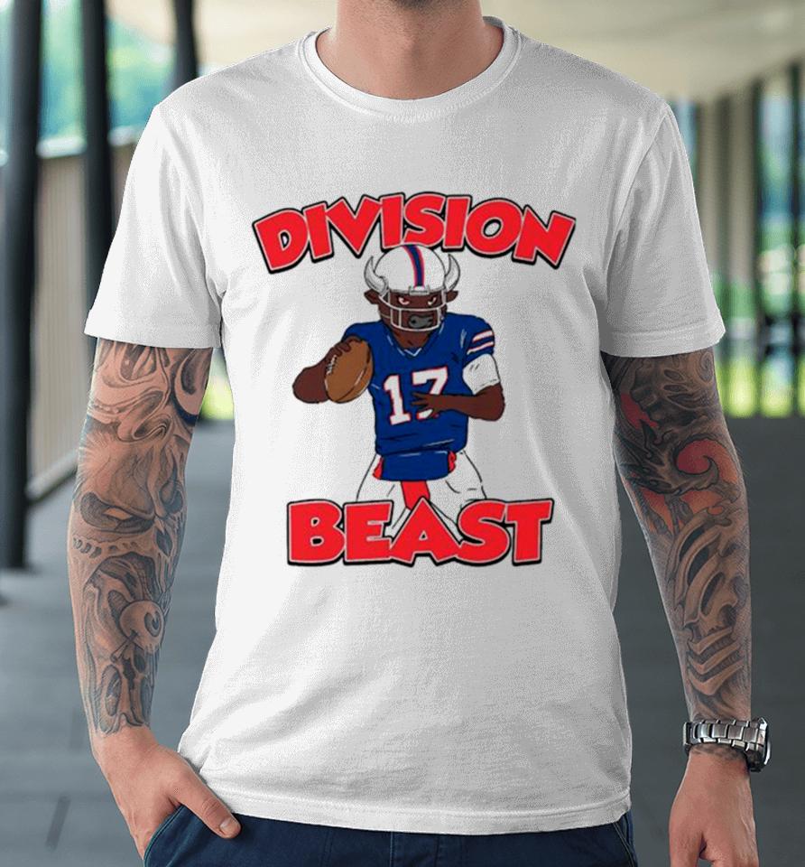 Division Beast Football Buffalo Bills 17 Ready Premium T-Shirt