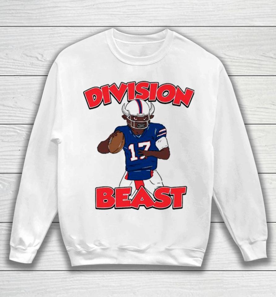 Division Beast Football Buffalo Bills 17 Ready Sweatshirt
