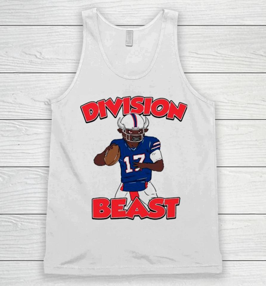 Division Beast Football Buffalo Bills 17 Ready Unisex Tank Top