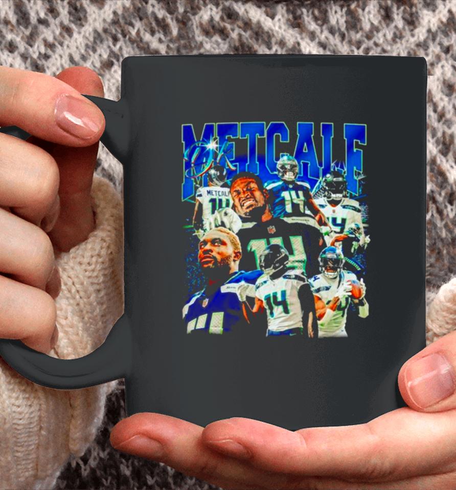 Dk Metcalf Seattle Seahawks Vintage Coffee Mug
