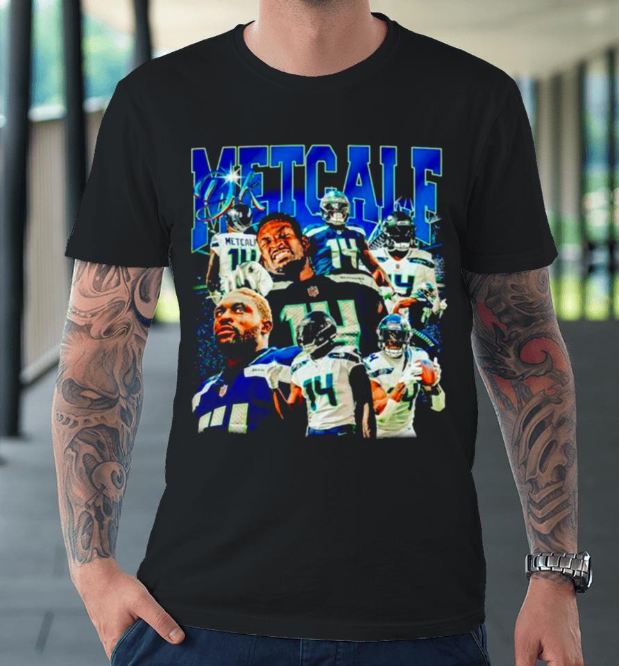 Dk Metcalf Seattle Seahawks Vintage Premium T-Shirt