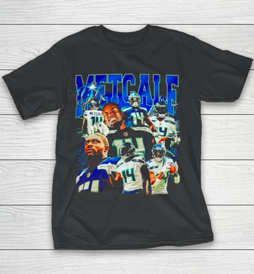 Dk Metcalf Seattle Seahawks Vintage Youth T-Shirt