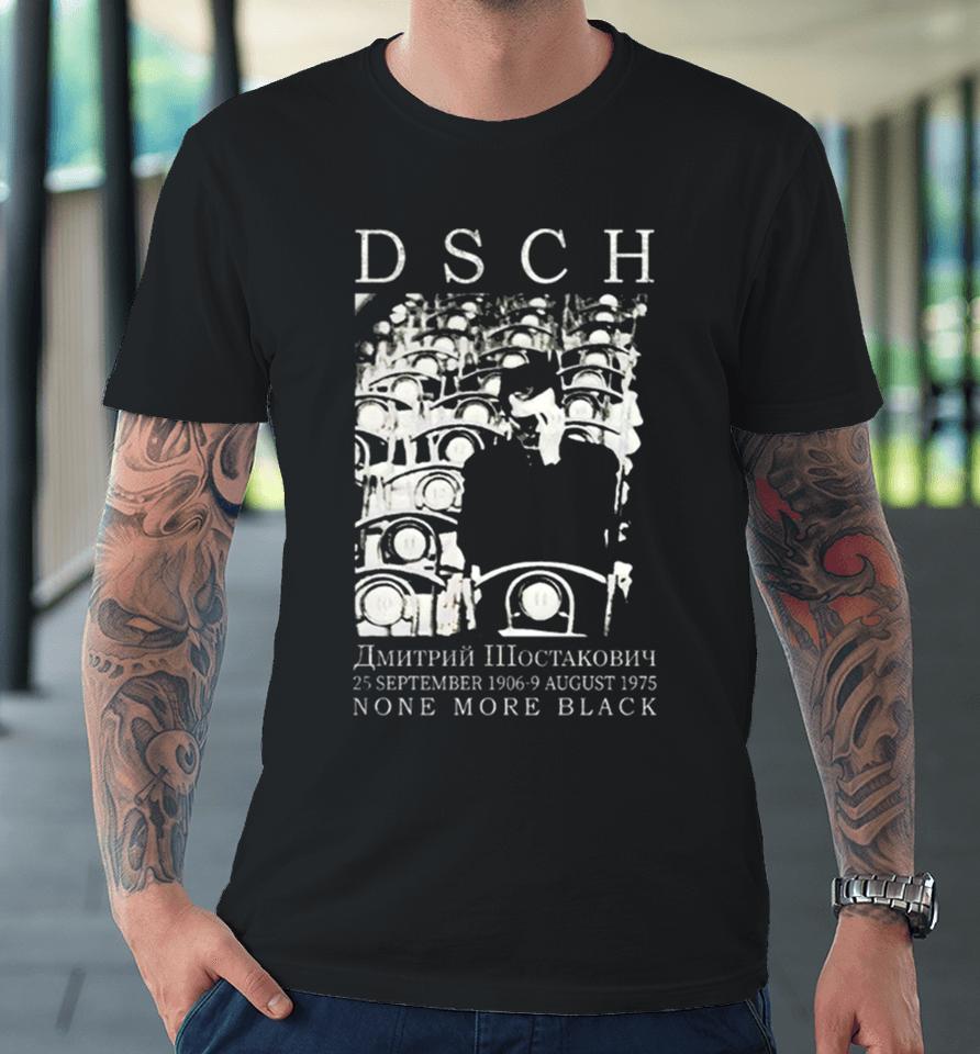 Dmitry Dmitrievich Shostakovich Russian Composer Premium T-Shirt