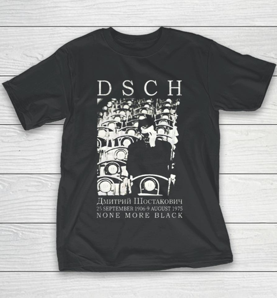 Dmitry Dmitrievich Shostakovich Russian Composer Youth T-Shirt