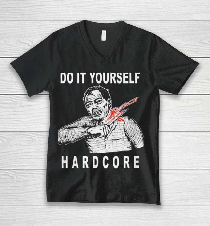 Do It Yourself Hardcore Unisex V-Neck T-Shirt