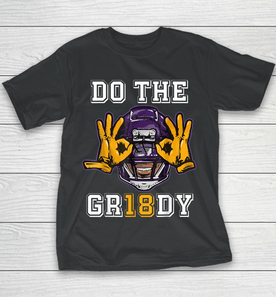 Do The Griddy - Griddy Dance Football Fans Cheerleaders Youth T-Shirt