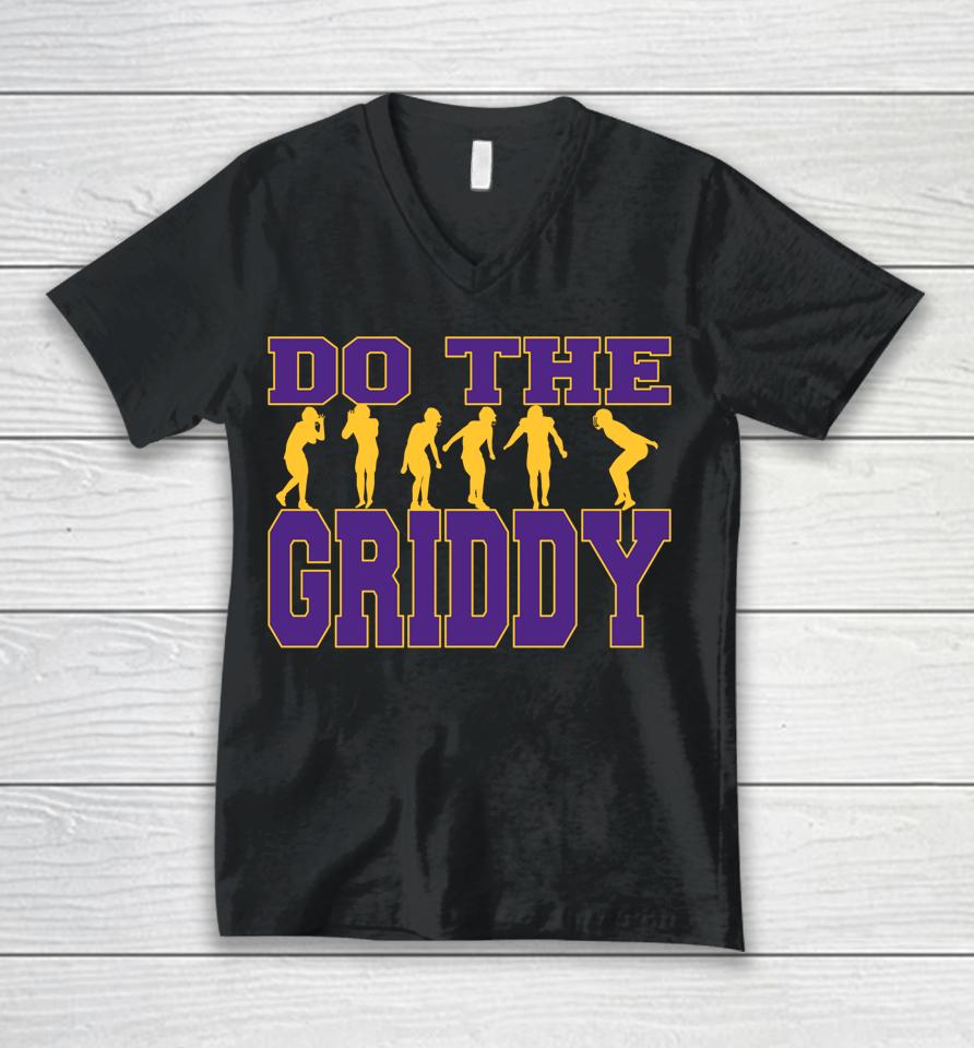 Do The Griddy - Griddy Dance Football Unisex V-Neck T-Shirt