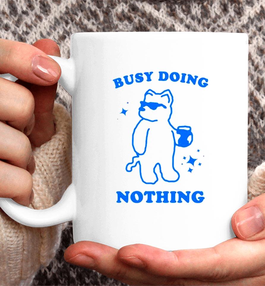 Dog Busy Doing Nothing Coffee Mug