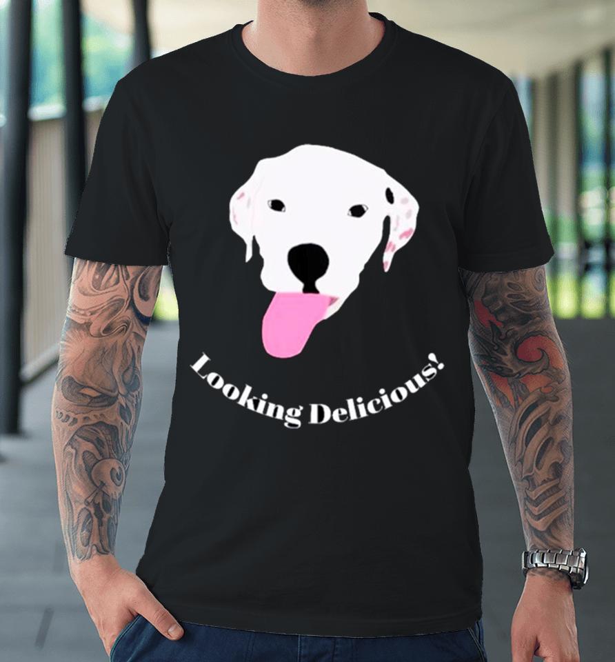 Dog Looking Delicious Premium T-Shirt