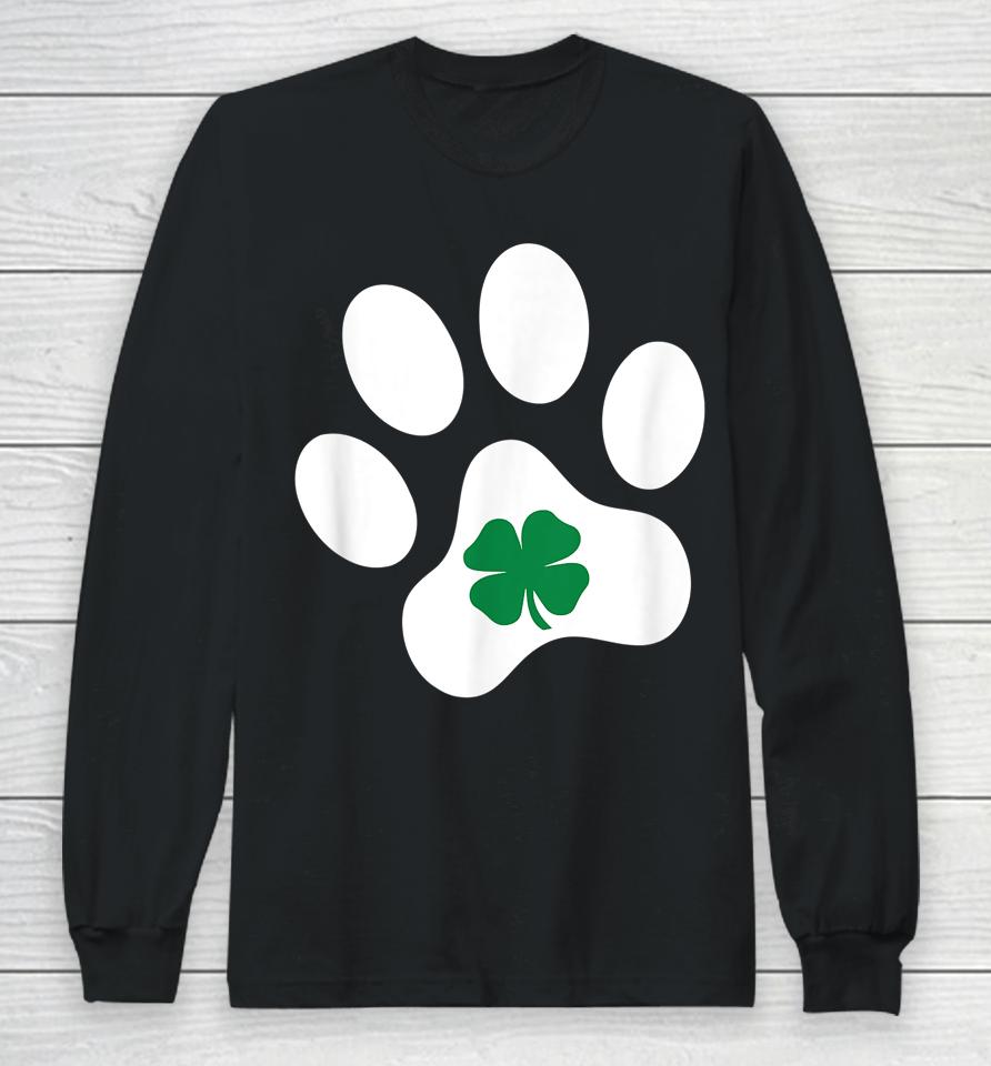 Dog St Patrick's Day - Shamrock Dog Long Sleeve T-Shirt