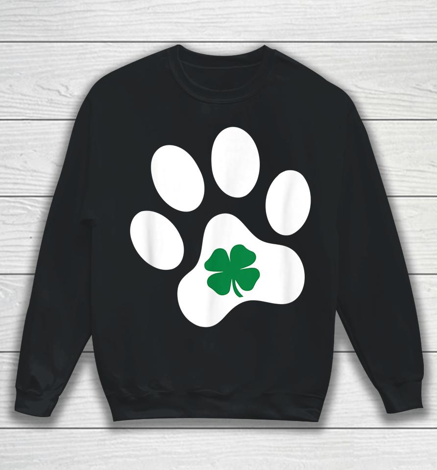 Dog St Patrick's Day - Shamrock Dog Sweatshirt