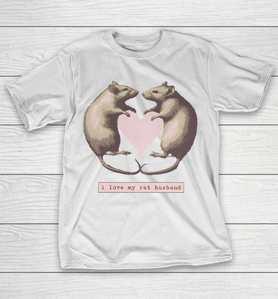 Dogecore Store I Love My Rat Husband T-Shirt