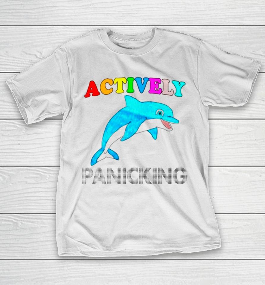 Dolphin Actively Panicking T-Shirt