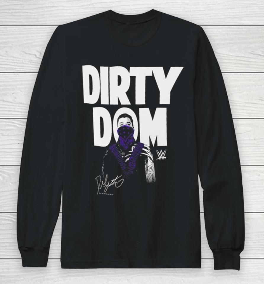 Dominik Mysterio Dirty Dom Signature Long Sleeve T-Shirt