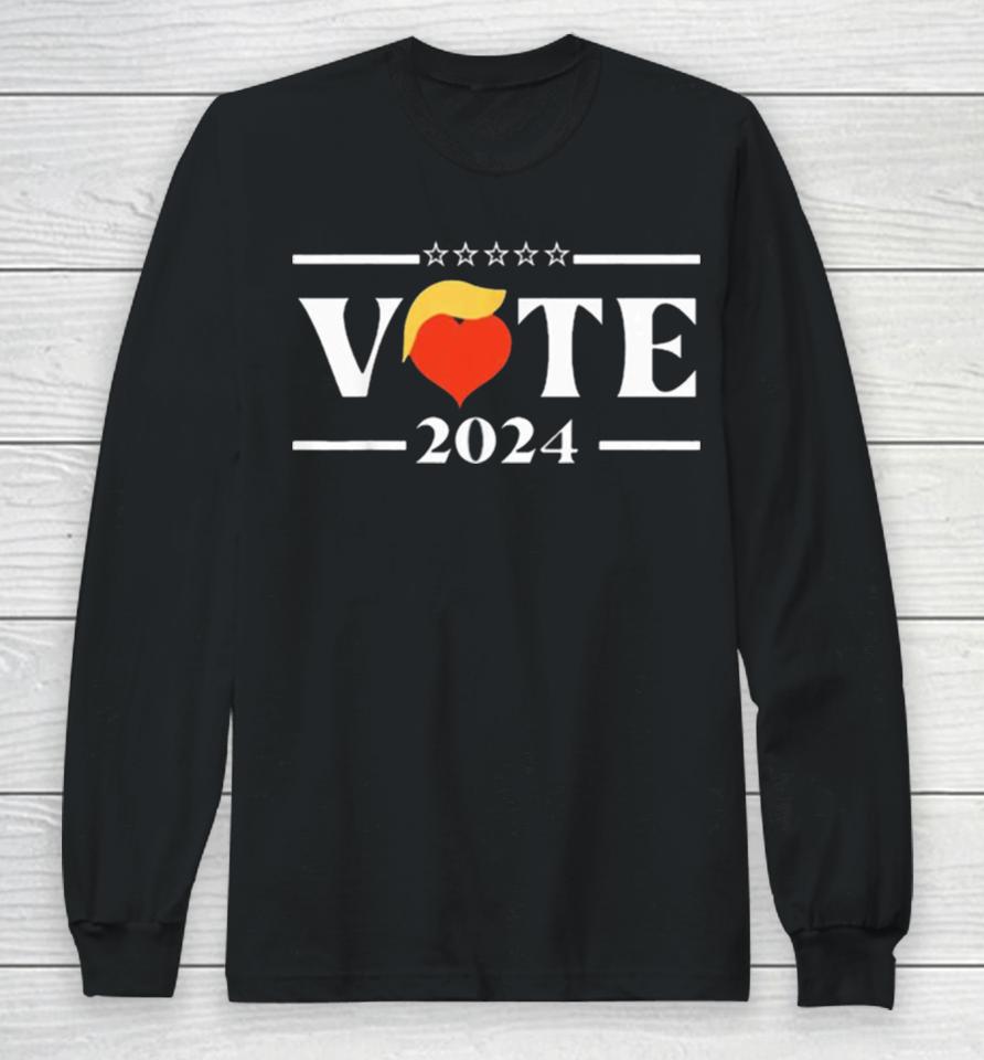 Donald Trump 2024 Take America Back Election Republican 2024 Long Sleeve T-Shirt