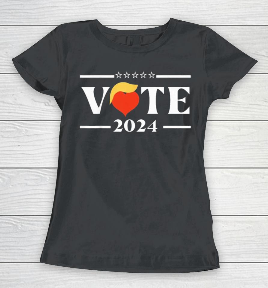Donald Trump 2024 Take America Back Election Republican 2024 Women T-Shirt