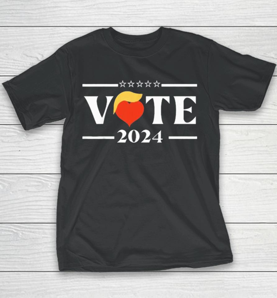 Donald Trump 2024 Take America Back Election Republican 2024 Youth T-Shirt