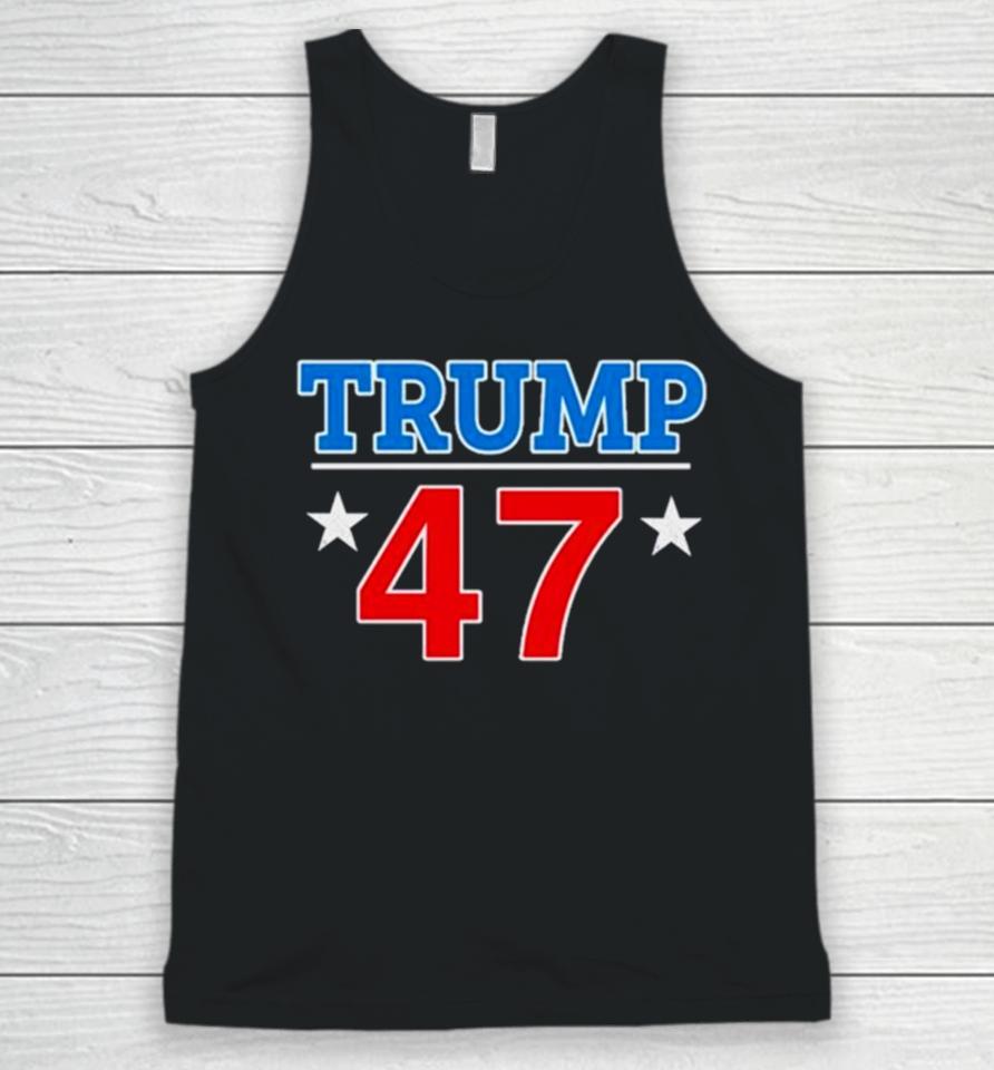 Donald Trump 47 President Unisex Tank Top